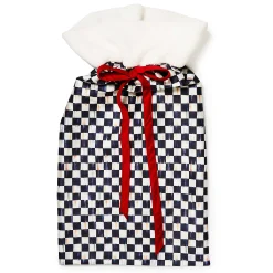 Finishing Touches|Room Accents|MacKenzie-Childs Courtly Check Santa Bag