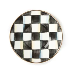 The Coffee Shop|Dinnerware & Flatware|MacKenzie-Childs Courtly Check Saucer