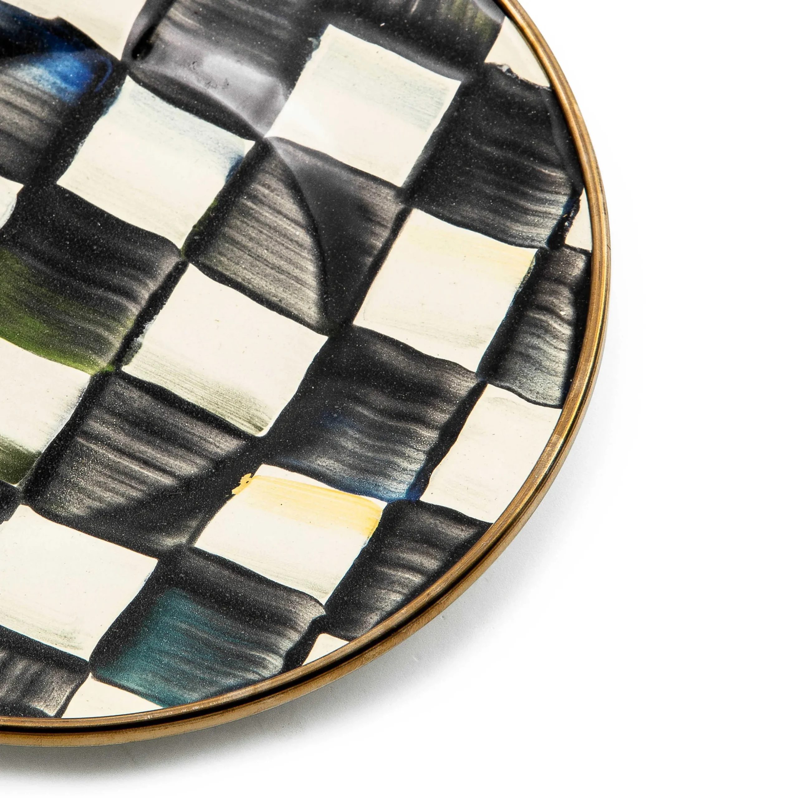 The Coffee Shop|Dinnerware & Flatware|MacKenzie-Childs Courtly Check Saucer