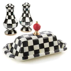 Kitchen & Dining Sets|Serveware|MacKenzie-Childs Courtly Check Service Set