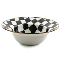 Fall Entertaining|Serveware|MacKenzie-Childs Courtly Check Serving Bowl