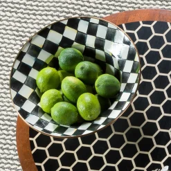 Fall Entertaining|Serveware|MacKenzie-Childs Courtly Check Serving Bowl