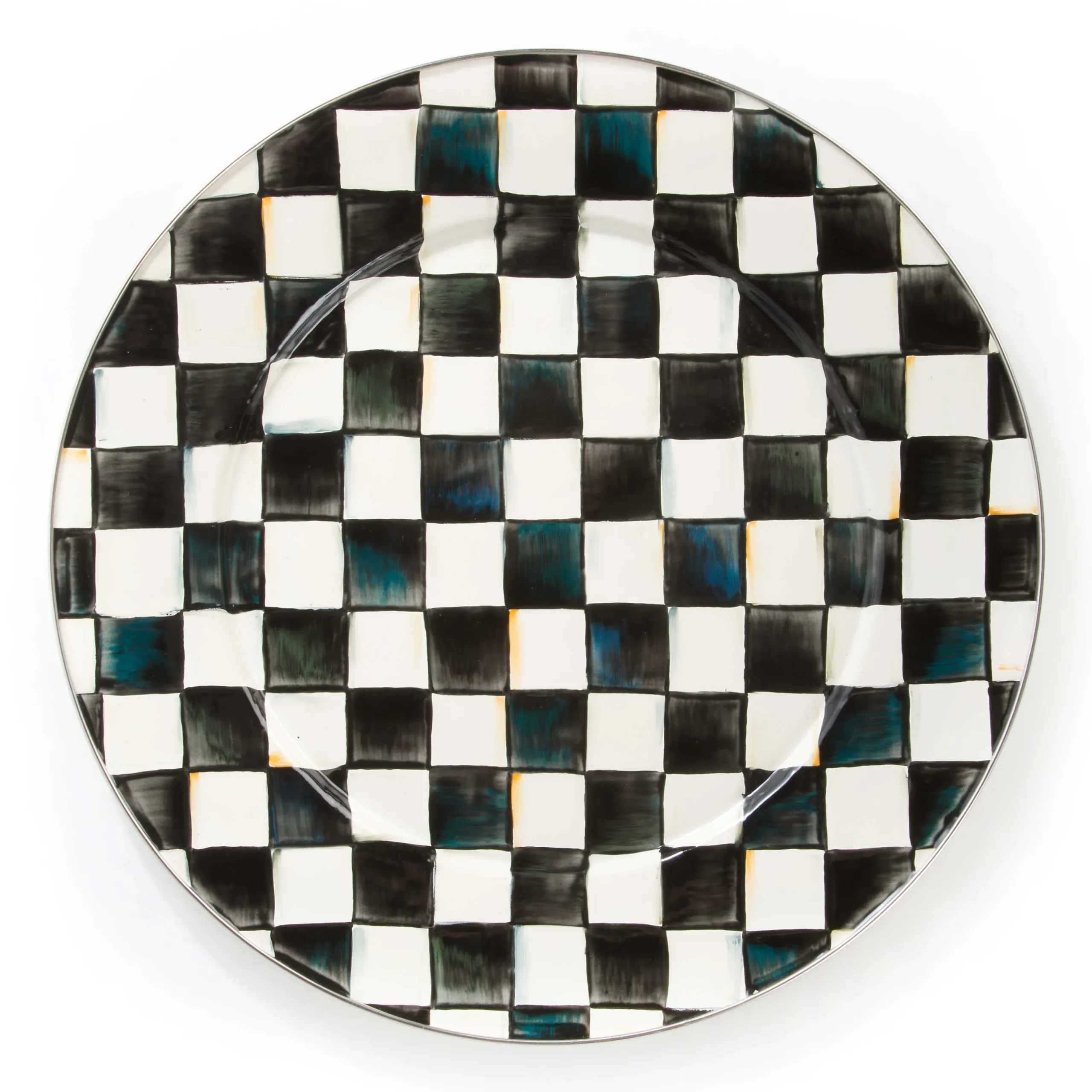 Bar Entertaining|Serveware|MacKenzie-Childs Courtly Check Serving Platter