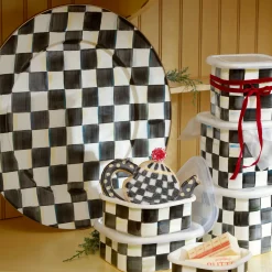 Bar Entertaining|Serveware|MacKenzie-Childs Courtly Check Serving Platter
