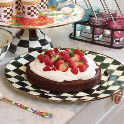 Bar Entertaining|Serveware|MacKenzie-Childs Courtly Check Serving Platter