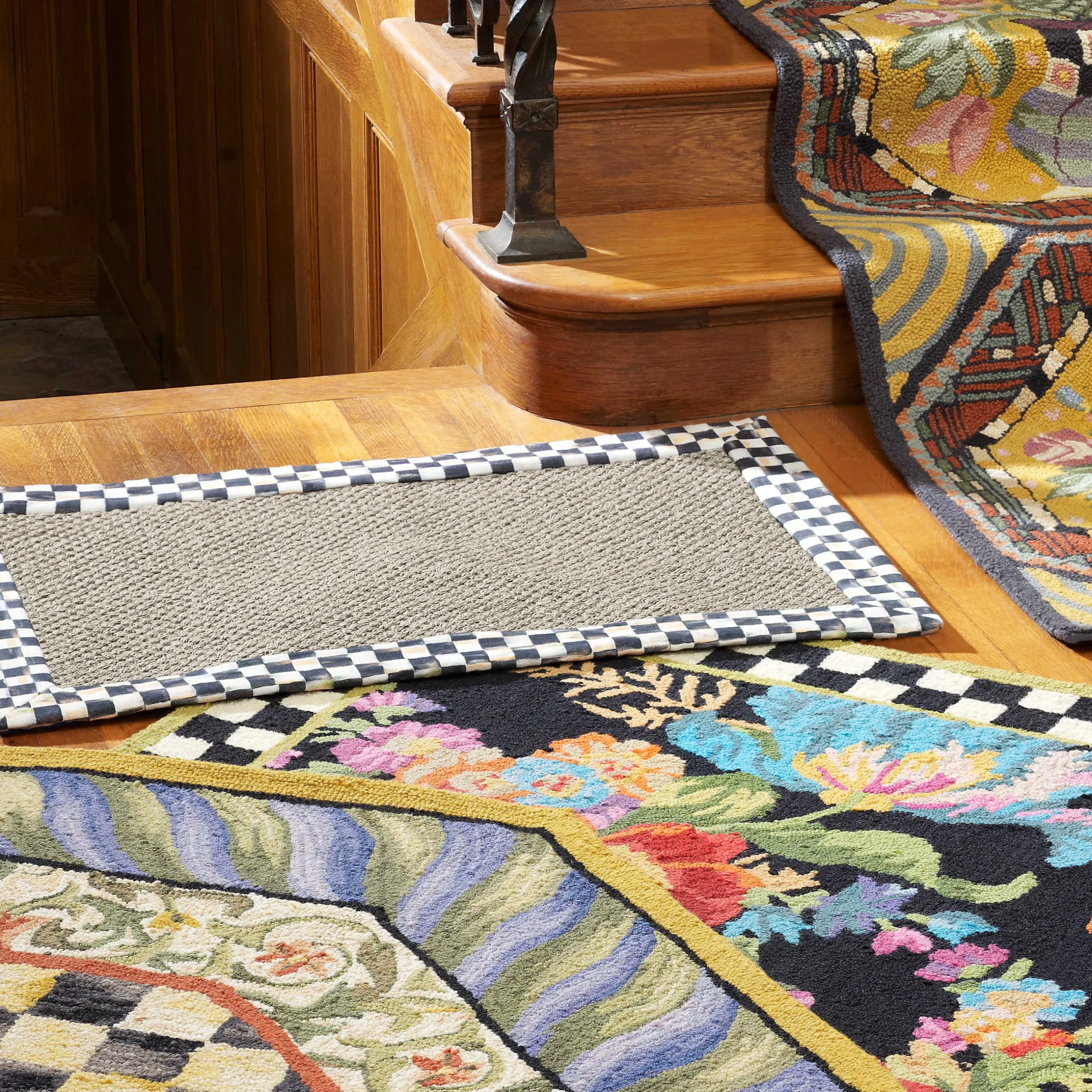 Rugs|MacKenzie-Childs Courtly Check Sisal 2' x 3' Rug