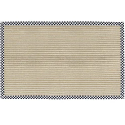 Rugs|MacKenzie-Childs Courtly Check Sisal Wool Herringbone 6' x 9' Rug