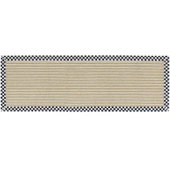 Rugs|MacKenzie-Childs Courtly Check Sisal Wool Herringbone 2'6 x 9' Runner