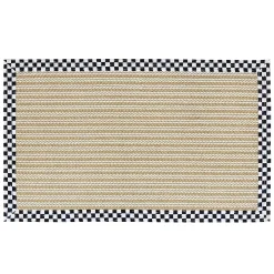 Rugs|MacKenzie-Childs Courtly Check Sisal Wool Herringbone 3' x 5' Rug