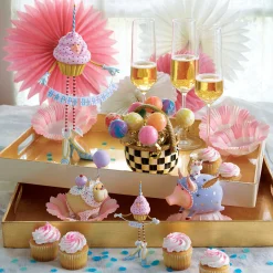 Spring|Easter|MacKenzie-Childs Courtly Check Small Basket
