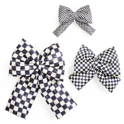 Finishing Touches|Room Accents|MacKenzie-Childs Courtly Check Small Bow