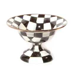 Serveware|MacKenzie-Childs Courtly Check Small Compote