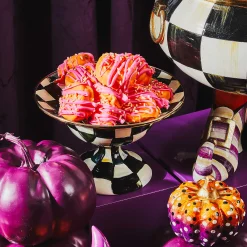 Serveware|MacKenzie-Childs Courtly Check Small Compote