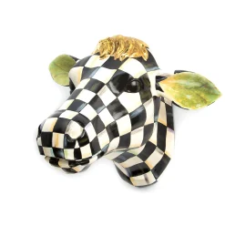 Spring|MacKenzie-Childs Courtly Check Small Cow