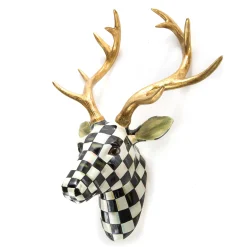 Holiday|MacKenzie-Childs Courtly Check Small Deer