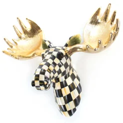 Holiday|Room Accents|MacKenzie-Childs Courtly Check Small Moose