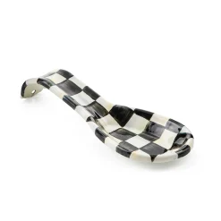 Fall Entertaining|Kitchen Utensils & Tools|MacKenzie-Childs Courtly Check Spoon Rest