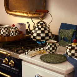 Fall Entertaining|Kitchen Utensils & Tools|MacKenzie-Childs Courtly Check Spoon Rest