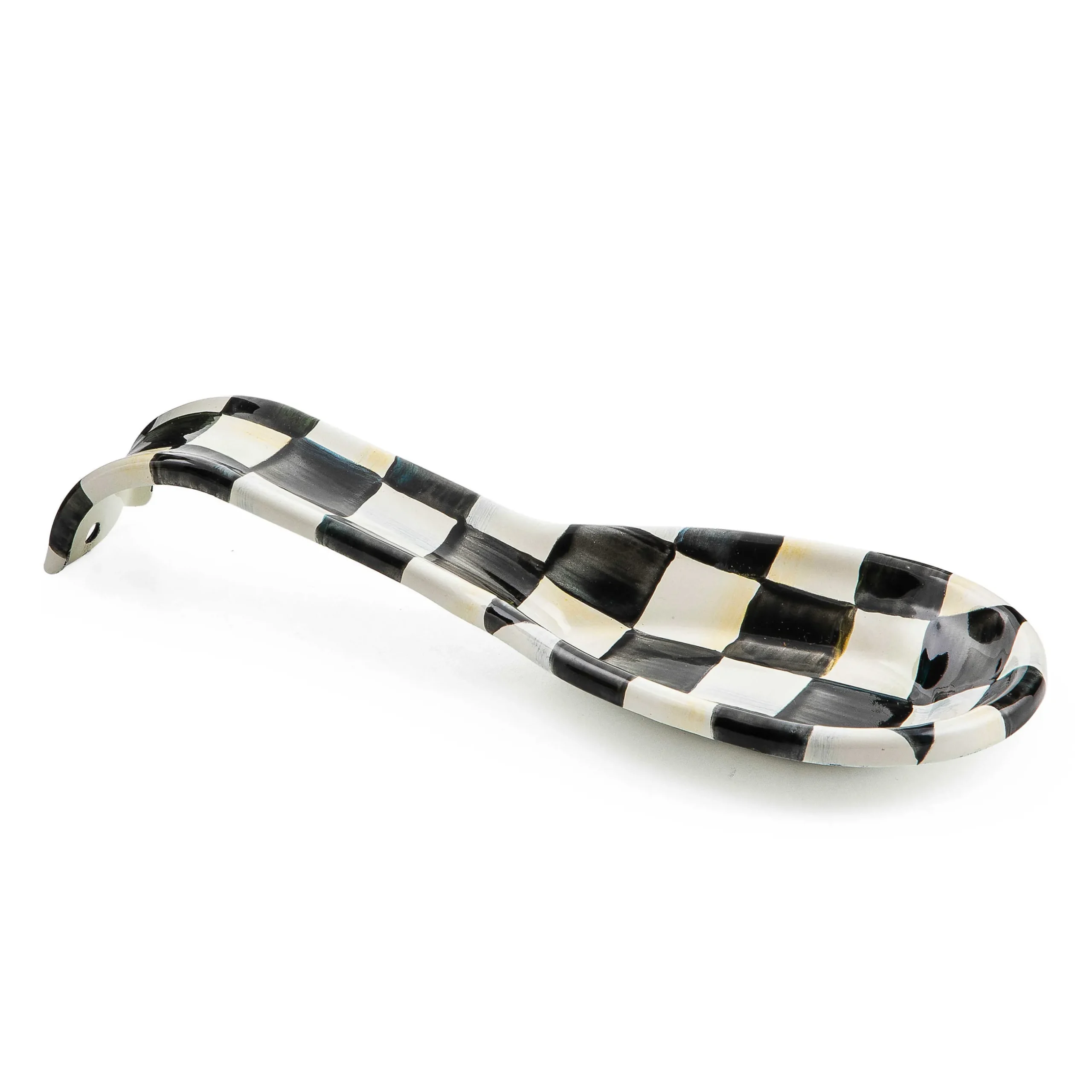 Fall Entertaining|Kitchen Utensils & Tools|MacKenzie-Childs Courtly Check Spoon Rest