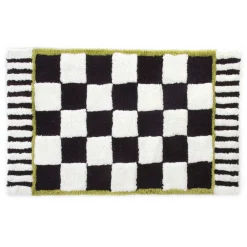 Bath & Bath Accessories|MacKenzie-Childs Courtly Check Standard Bath Rug