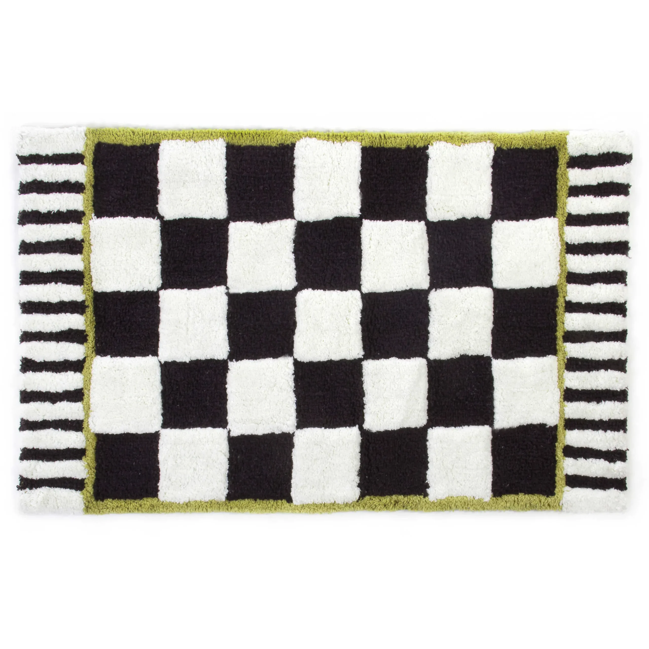 Bath & Bath Accessories|MacKenzie-Childs Courtly Check Standard Bath Rug