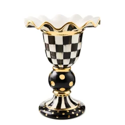 Room Accents|MacKenzie-Childs Courtly Check Stately Vase