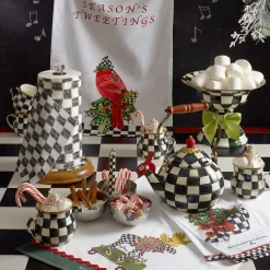 Serveware|MacKenzie-Childs Courtly Check Supper Club Trio