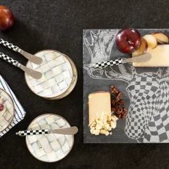 Dinnerware & Flatware|Serveware|MacKenzie-Childs Courtly Check Supper Club Spreaders