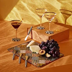 Dinnerware & Flatware|Serveware|MacKenzie-Childs Courtly Check Supper Club Spreaders