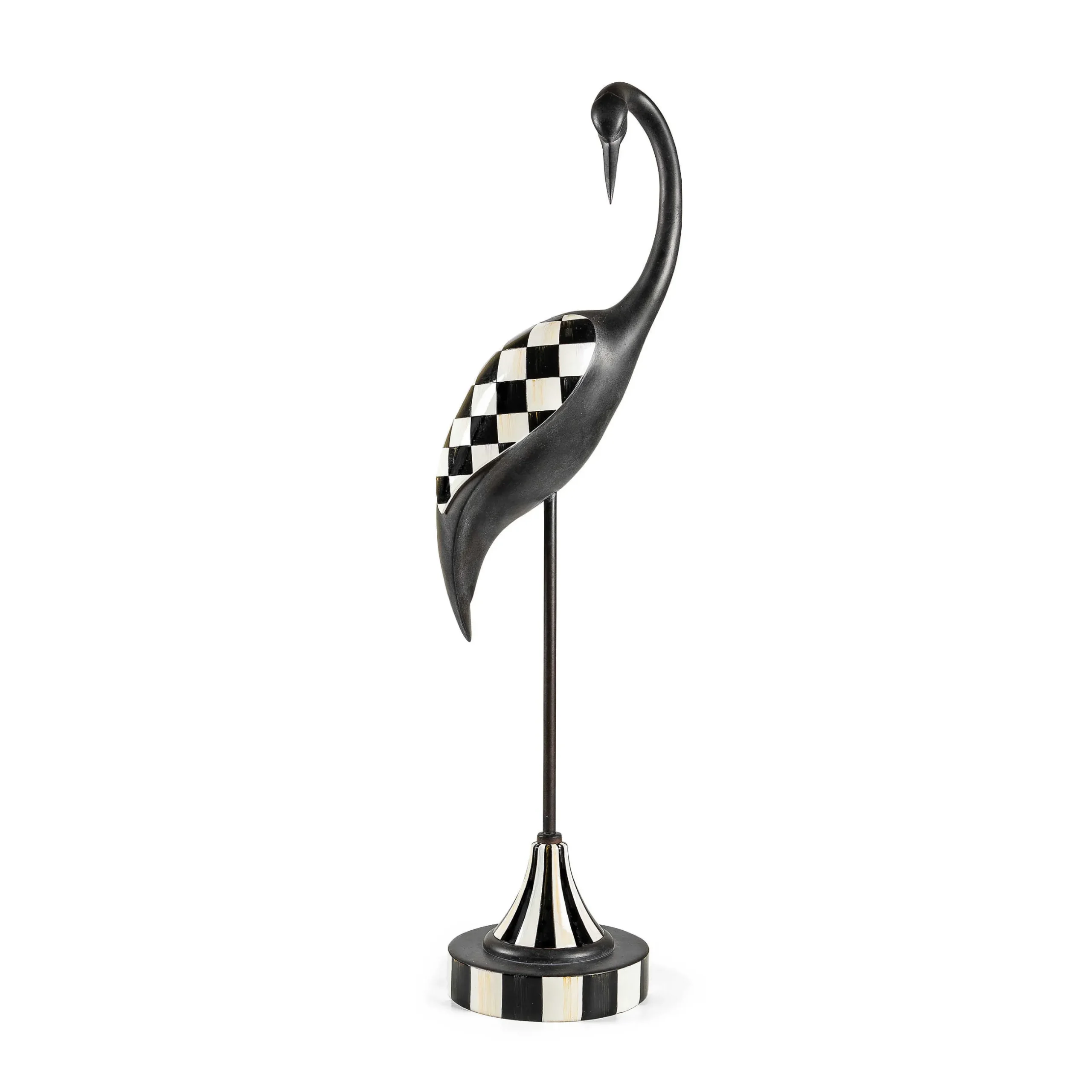 Spring|Outdoor|MacKenzie-Childs Courtly Check Tall Crane