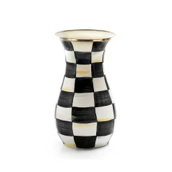 Spring|Room Accents|MacKenzie-Childs Courtly Check Tall Vase