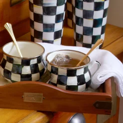 Dinnerware & Flatware|MacKenzie-Childs Courtly Check Teacup