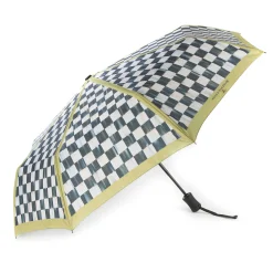 Outdoor|MacKenzie-Childs Courtly Check Travel Umbrella