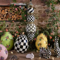 Outdoor|MacKenzie-Childs Courtly Check Trophy Topiary