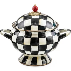 Serveware|MacKenzie-Childs Courtly Check Tureen