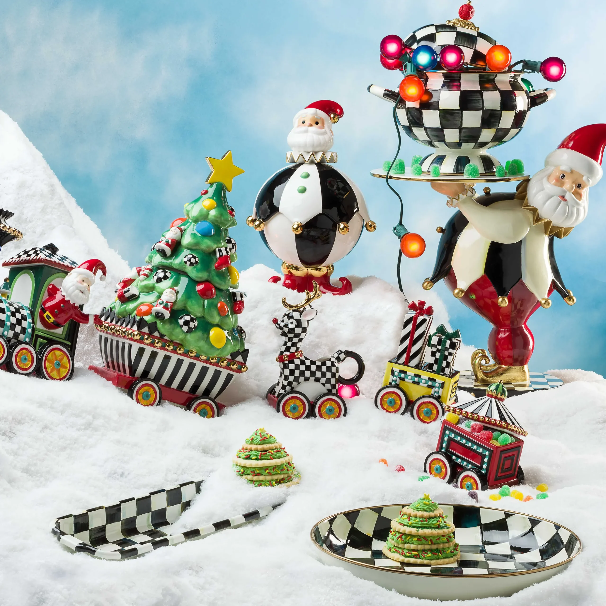Serveware|MacKenzie-Childs Courtly Check Tureen