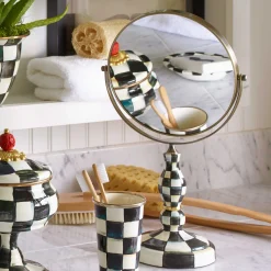 Bath & Bath Accessories|MacKenzie-Childs Courtly Check Vanity Mirror