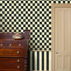 Finishing Touches|Room Accents|MacKenzie-Childs Courtly Check Wallpaper