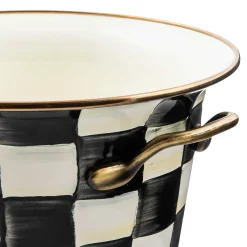 Fall Entertaining|Drinkware|MacKenzie-Childs Courtly Check Wine Cooler