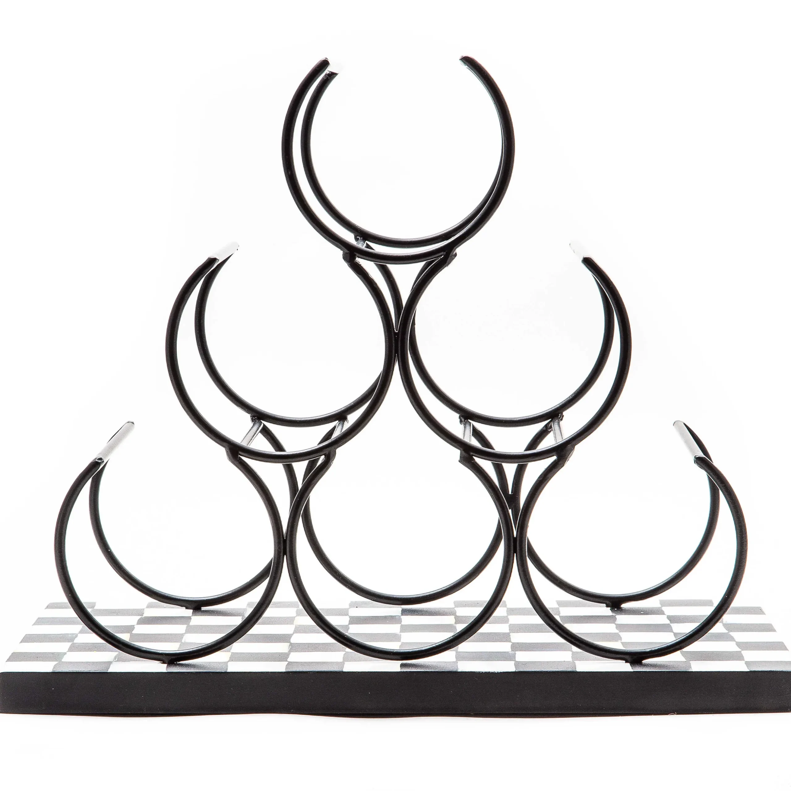 Fall Entertaining|Kitchen Storage & Organization|MacKenzie-Childs Courtly Check Wine Rack