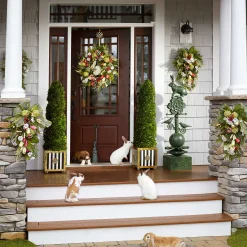 Easter|Spring|MacKenzie-Childs Courtly Check Wreath Hanger
