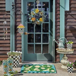 Easter|Spring|MacKenzie-Childs Courtly Check Wreath Hanger