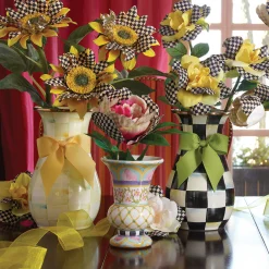 Spring|The Fall Shop|MacKenzie-Childs Courtly Check Yellow Sunflower