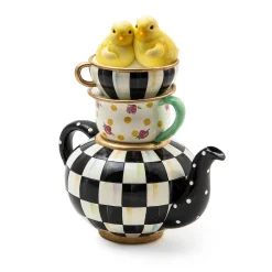 Easter|Spring|MacKenzie-Childs Courtly Chickatee Teapot