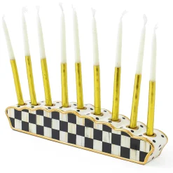 Holiday|Room Accents|MacKenzie-Childs Courtly Classic Menorah