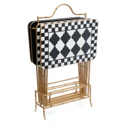 Living Room|Bar Entertaining|MacKenzie-Childs Courtly Cocktail Trays, Set of 4