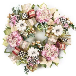 Spring|Greenery & Florals|MacKenzie-Childs Courtly Cottage Wreath