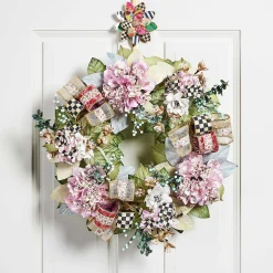 Spring|Greenery & Florals|MacKenzie-Childs Courtly Cottage Wreath