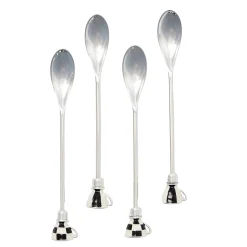 The Coffee Shop|Fall Entertaining|MacKenzie-Childs Courtly Espresso Spoons, Set of 4