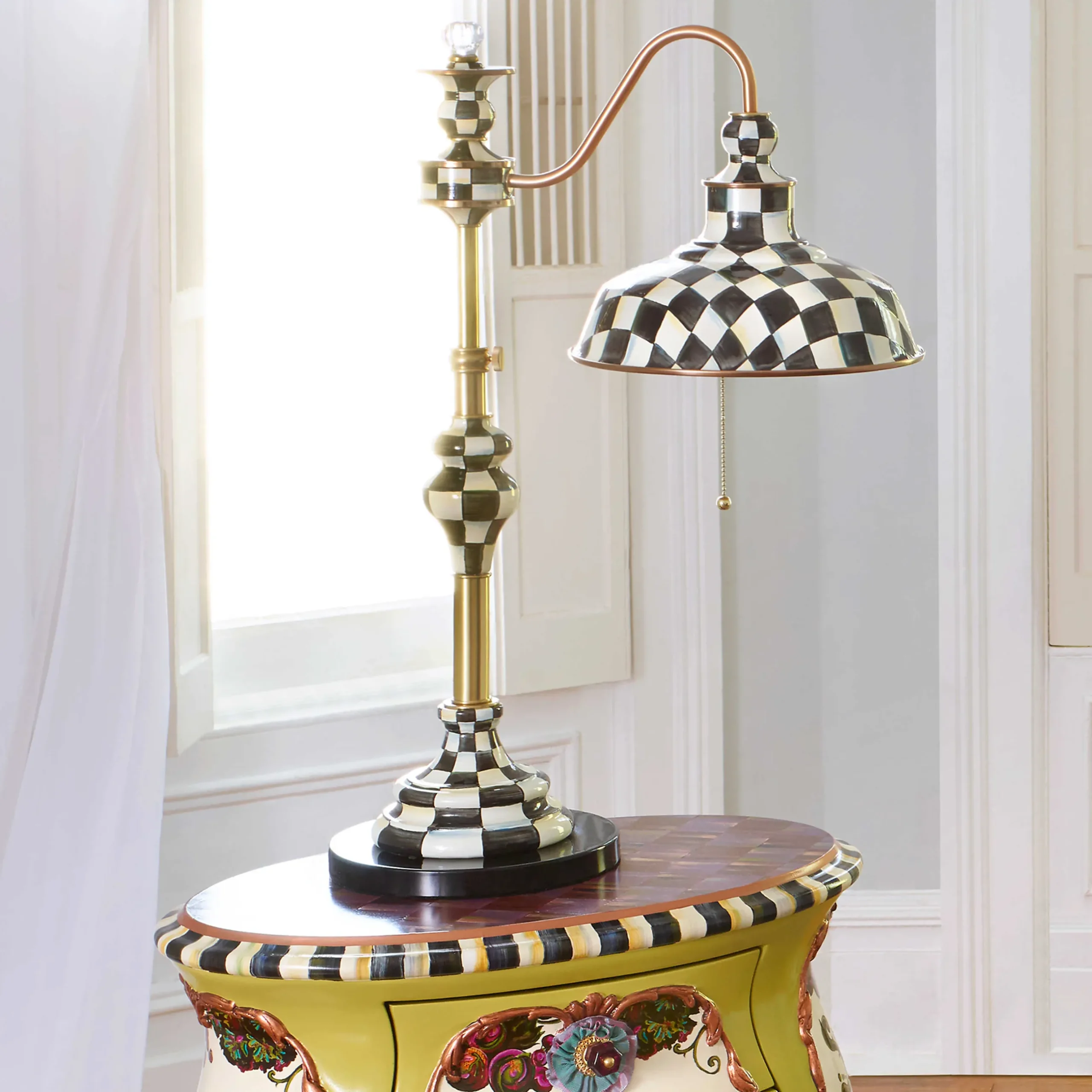 Room Accents|Lighting|MacKenzie-Childs Courtly Farmhouse Writer's Lamp